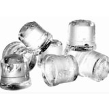 thumbnail of Produttore di ghiaccio 60 kg cubetto pieno medio da 22 gr. Deposito 30 kg. Carrozzeria inox. Condensazione aria o acqua. ICETECH SS60M
