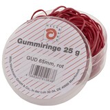 thumbnail of Wihedü 510.063 Gummiringe - Ø65 mm, Dose mit 25g, rot