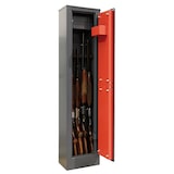 thumbnail of ARREGUI Braco ARM050 Armero de Acero para 5 Escopetas, Armero para Rifles con Cajón Interior, Caja Fuerte para Armas,  ESPAÑA, PORTUGAL: no homologado