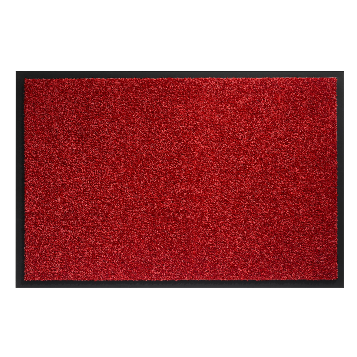 METRO PROFESSIONAL Schmutzfangmatte, Kunststoff, 150 x 90 cm, rot/schwarz