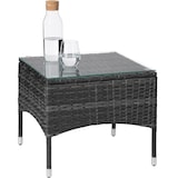 thumbnail of tectake Conjunto de ratán Luzern con 4 fundas  gris - 402864