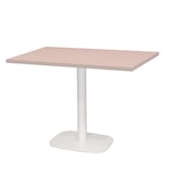 thumbnail of Restootab - Mesa Round blanca 120x70cm rosa bourbon