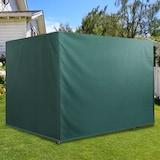thumbnail of Funda Protectora para Columpio Balancín de Jardín 3 Plazas 215x155x150 cm Impermeable con Cremallera Cubierta de Muebles Exterior Antipolvo Antiviento