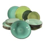 thumbnail of Serviesset Azur - Groen - 18-delig