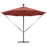 thumbnail of Parasol Terre cuite 294 x 294 x 248 cm Polyester et Aluminium Modèle Atlas Outdoor