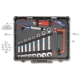 thumbnail of kwb Werkzeug Koffer inkl. 99-tlg. hochwertigem Werkzeug-Set, gefüllt, robust und hochwertig