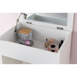 thumbnail of FineBuy Schminktisch FB51641 Kosmetiktisch Frisiertisch Weiß Spiegel & Hocker