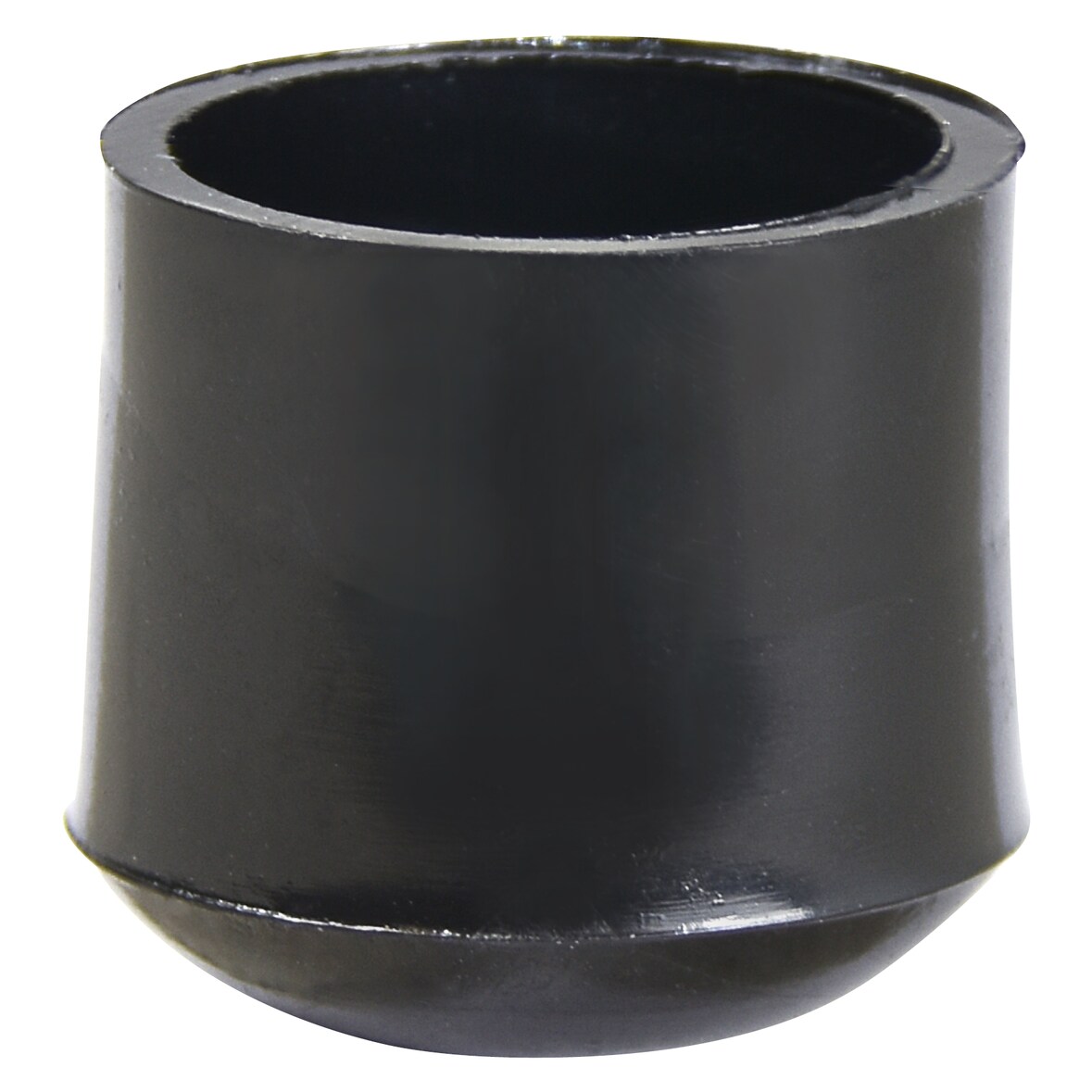 WAGNER Kappen für Stahlrohr rund 4tlg. - Ø 14/17 x 16 mm, Abrieb 4 mm, Kunststoff schwarz - 15061499