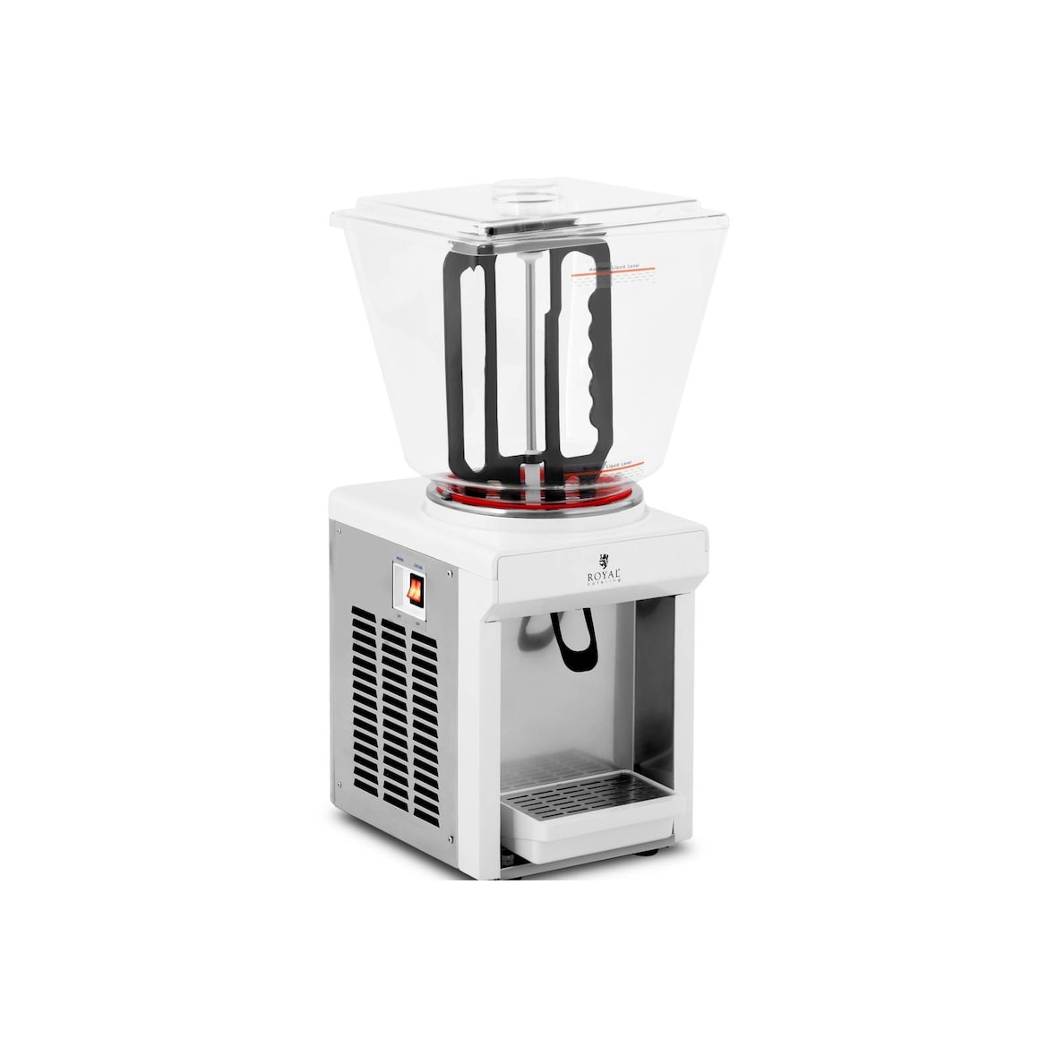 Royal Catering - Royal Catering RC-JDP01 Distributeur De Boissons Réfrigéré 25 l Fontaine À Jus Avec Robinet (Contenance : 25 l, Puissance : 240 W,