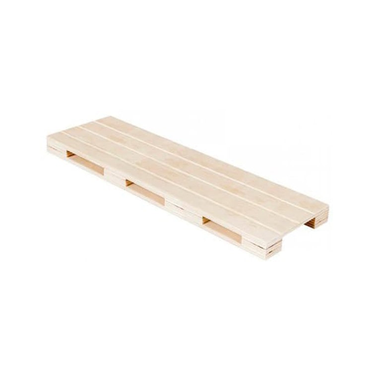 MONOUSO - Houten mini Pallet Bediening Platter 40x15x2cm (1 stuk)