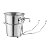 thumbnail of Supporto da tavolo Bar Up per cantinetta vino in acciaio inox cromato e Ø195mm