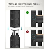 thumbnail of Helloshop26 - Robuust metalen stellingkast 200 x 100 x 50 cm 5 schappen totale draagcapaciteit 875 kg (175 kg/schap) verstelbare 12_0005597