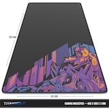 thumbnail of Titanwolf Gaming Mauspad XXL, glattes Stoffgewebe, Speed Mousepad 900 x 400mm große Fläche, Vector Gradient