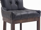 thumbnail of 2er Set Barhocker Lakewood Echtleder schwarz/antik