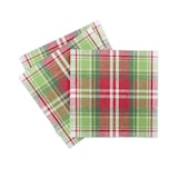 thumbnail of Sovie HOME Serviette Lindi aus Linclass® Airlaid 40 x 40 cm, 12 Stück - Weihnachten Streifen Karos