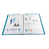 thumbnail of Exacompta - Réf. 88620E - Carton de 20 Protège-documents couverture carte semi rigide Teksto 40 vues - A4 - Couleurs assorties