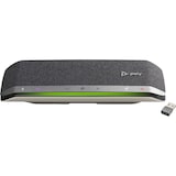 thumbnail of POLY 218764-01 Konferenzlautsprecher USB, Bluetooth® Schwarz (matt), Silber-Schwarz