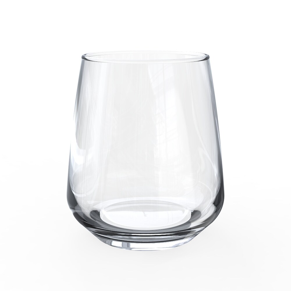 Vicrila Getauchte Becher mencia 35 cl niedrige Form x6 Transparent Rund Glas