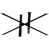 thumbnail of Finney tafelpoten zwart/160x80x72 cm