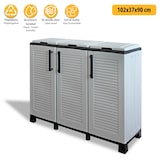 thumbnail of ArtPlast - Armario Media Altura 102x37x90cm FAMILY en color Antracita