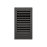 thumbnail of Griglia di ventilazione per camino Nera- Hide Verticale 30x17