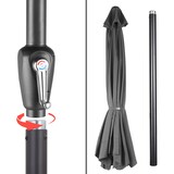 thumbnail of Kingsleeve Sonnenschirm 330cm Aluminium UV-Schutz 80+ Schutzhülle anthrazit