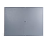 thumbnail of Sleutelkast, voor 300 sleutelhangers, ft 14 x 54 x 72 cm, donkergrijs, metaal