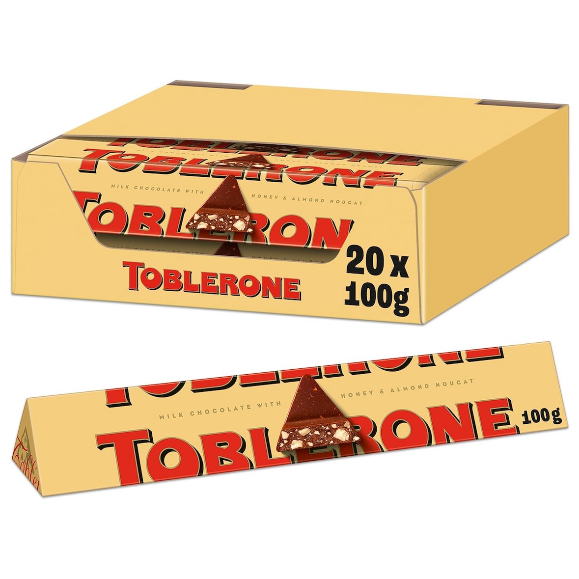 Toblerone Schweizer Milchschokolade (100 g)