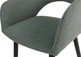 thumbnail of METRO PROFESSIONAL Restaurantstoel Rivenzo, set van 2, staal/hout, groen/zwart