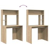 thumbnail of vidaXL Schreibtisch Sonoma-Eiche 91 x 50 x 149 cm Holzwerkstoff