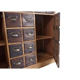 thumbnail of Apothekerscommode HWC-F33, ladekast, massief dennenhout vintage 90x100x35cm