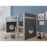thumbnail of Möbilia Seitenpaneel 2er Set | für Bett 12020018 | aus MDF Holz | B 90 x T 2,5 x H 90 cm | grau | 12020020 | Serie BETT