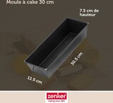 thumbnail of Zenker Black Metallic Königskuchenform, Königskuchen Form, Kastenform, Backform, Kuchenform, Stahlblech mit Antihaftbeschichtung / Antihaft Classic,