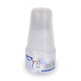 thumbnail of 750x Trinkbecher transparent klar mit Eichstrich 0,2 l 200 ml PP