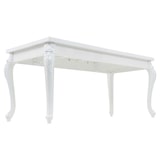 thumbnail of Table à manger 179x89x81 cm Blanc brillant Modèle Zenith Bois Plus