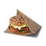 thumbnail of BIOZOYG 1000 Stück Hamburger-Tüten 16x16 cm Snacktüten Fastfood-Tüten in Zeitungspapier-Optik Burgerverpackung umweltfreundlich biologisch abbaubar