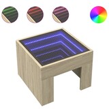 thumbnail of vidaXL Couchtisch mit Infinity-LED Sonoma-Eiche 40x40x30 cm