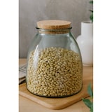 thumbnail of Vorratsglas aus Glas mit Korkdeckel – 1 Liter – transparent