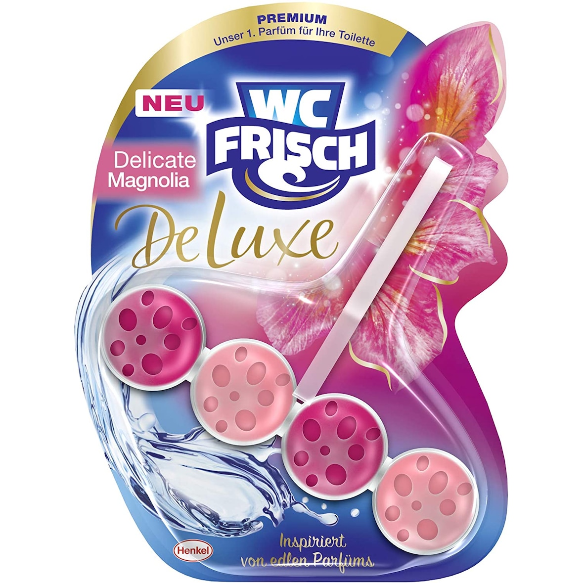 WC FRISCH DeLuxe Delicate Magnolia 50g WC Reiniger WC Duftspüler Reinigung