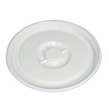 thumbnail of GILAC Couvercle pour conteneur rond à poignées noires 50 L et baquet 35 L - blanc - Blanc G152021