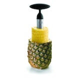 thumbnail of Lacor - 60393 - Juego de Cortador - Pelador para Piña con Bote, Negro, Diámetro: 9 cm