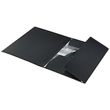 thumbnail of Carpeta de 3 solapas de cartón Leitz Recycle. 100% reciclable. DIN A4, negro.