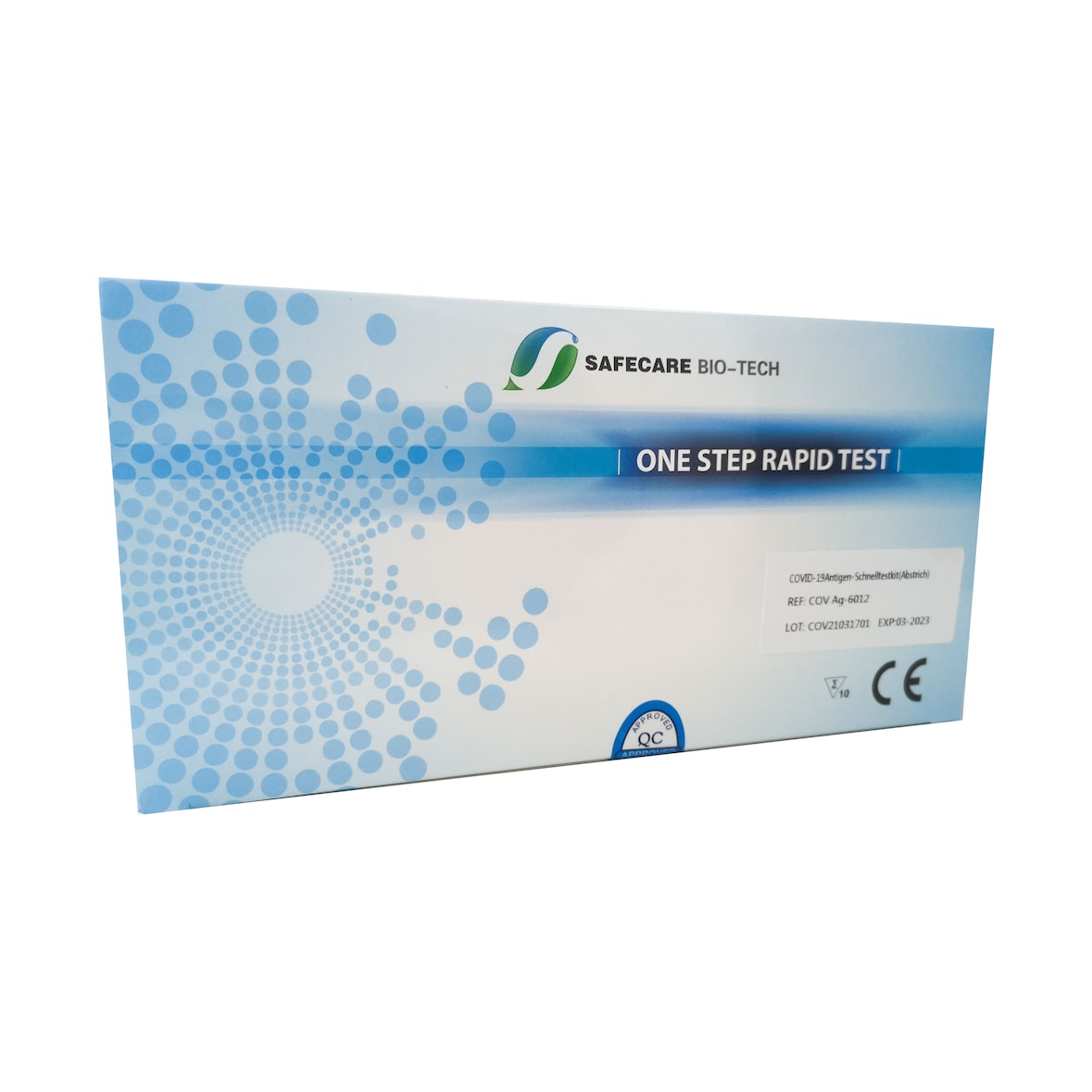 Safecare Corona Schnelltest Nasentest Nasal 25er Pack Antigen schnelles Ergebnis 