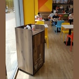 thumbnail of Poubelle en bois snack