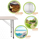 thumbnail of Mesa  plegable altura regulable aktive