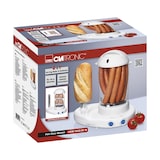 thumbnail of Clatronic HDM 3420 EK N Hot Dog Maschine, 1-14 Würstchen, Kochen von bis zu 6 Eiern, Brötchenhalterung 350W Weiß