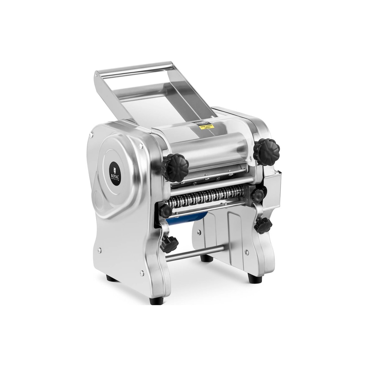 Royal Catering - Royal Catering Machine À Pâtes Fraiches Électrique Machine Pour Faire Des Pâtes Italiennes Inox RC-EPM180 (Admission 18 cm,