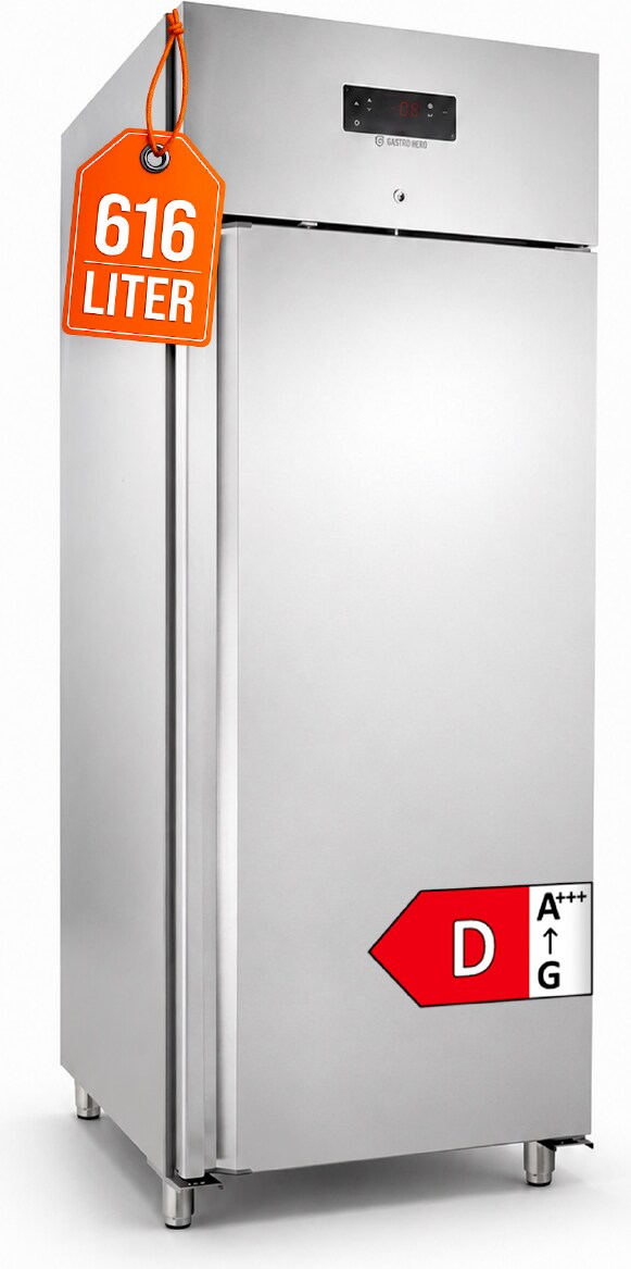 GastroHero Kühlschrank ECO 650 GN 2/1 Monoblock