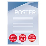 thumbnail of 100 pochettes de plastification standards A3 2x175 microns