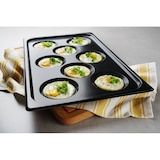 thumbnail of HENDI Blech mit Antihaftbeschichtung CONVECTOMAT EIERBLECH, GN 1/1, Schwarz, 530x325x(H)26mm